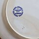 Antique plate Jules Vieillard Bordeaux – Opaque blue and white porcelain