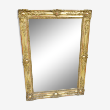 Miroir doré époque restauration