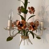 70s floral chandelier