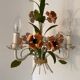 Lustre floral années 70