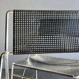 HYBODAN AS / vintage Nuova X-line stackable chairs / Niels Jørgen Haugesen