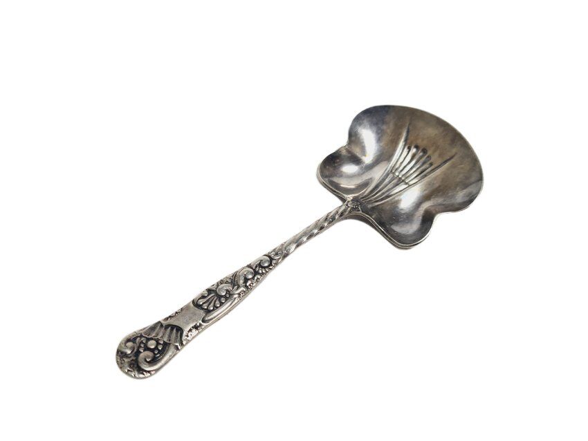 Art Nouveau style sugar bowl spoon, 1920s
