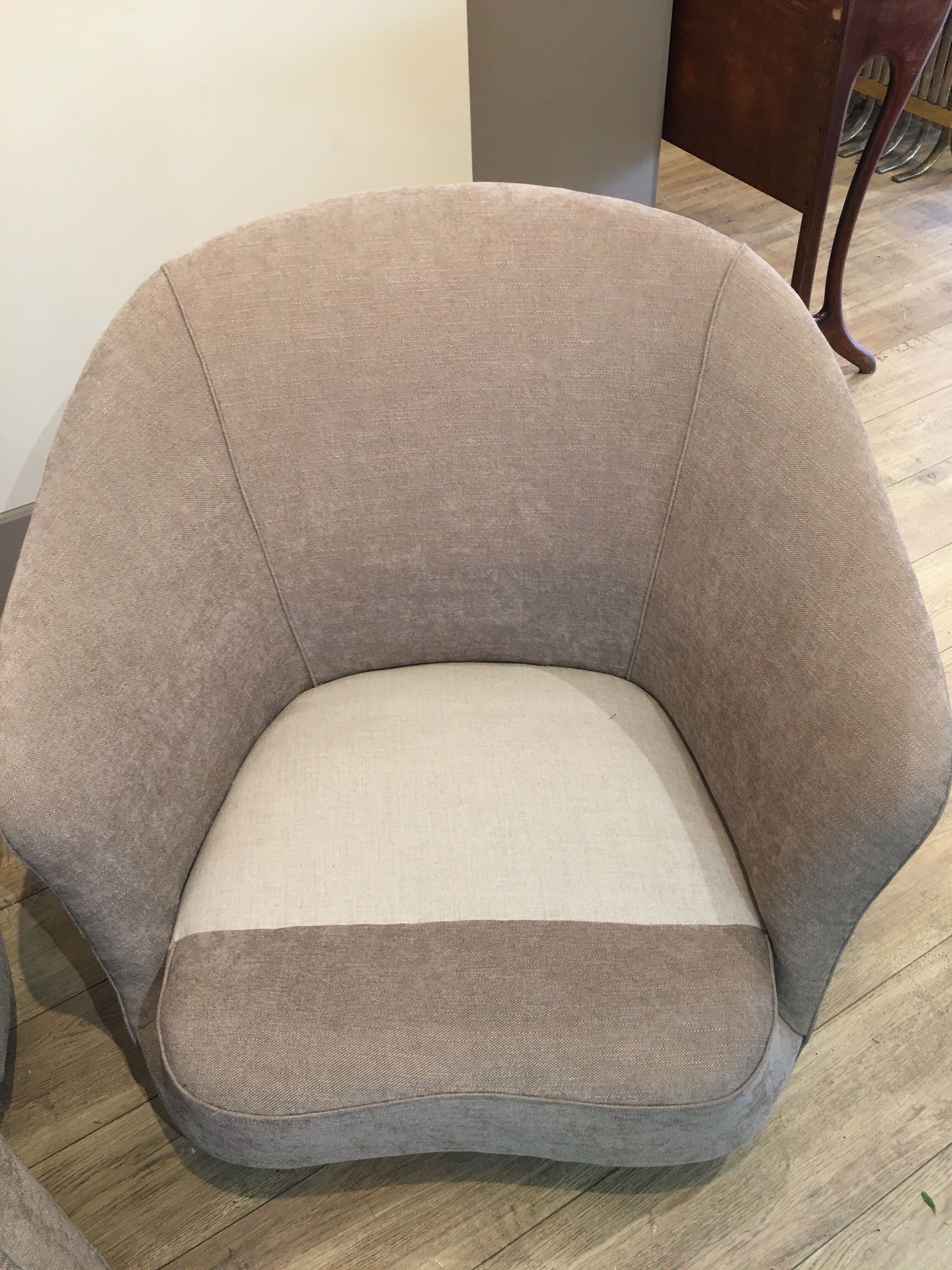 Pair of armchairs 50s