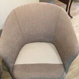 Paire de fauteuils années 50