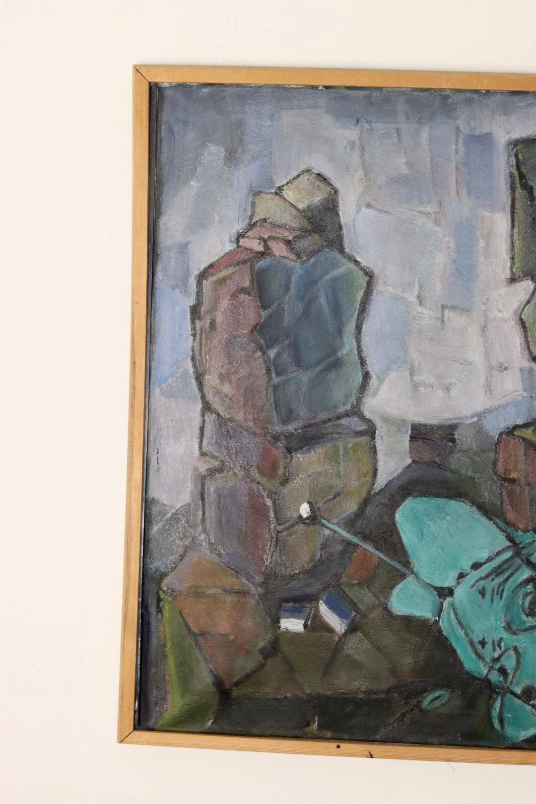 "Cubist Composition" by Marta Larsen