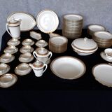 Limoges table service of 77 pieces of RS brand of the twentieth century