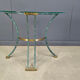 Vintage brass and metal console, 1970s - France