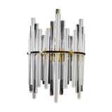 Vintage christoph palme design chandelier - glass pegs - 1960s