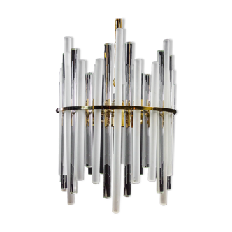 Vintage christoph palme design chandelier - glass pegs - 1960s