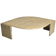 Travertine coffee table by Roche Bobois France 1970