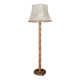Wood-turned coil lamp, France, mid-20th century.