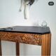 Pretty Art Deco console.