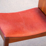 Scandinavian entrance bench, vintage 1960