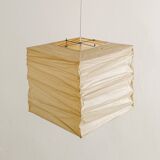 Vintage Mid Century "35X" Paper Pendant by Isamu Noguchi , 1970s