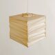 Suspension vintage en papier « 35X » du milieu du siècle par Isamu Noguchi, années 1970