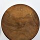 Wooden turned covered pot – vintage snuff box A680
