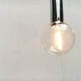 Vintage German Space Age replacement or spare glass piece for lamp by Motoko Ishii for Staff, 1970s.