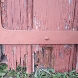 Pair of old openwork shutters