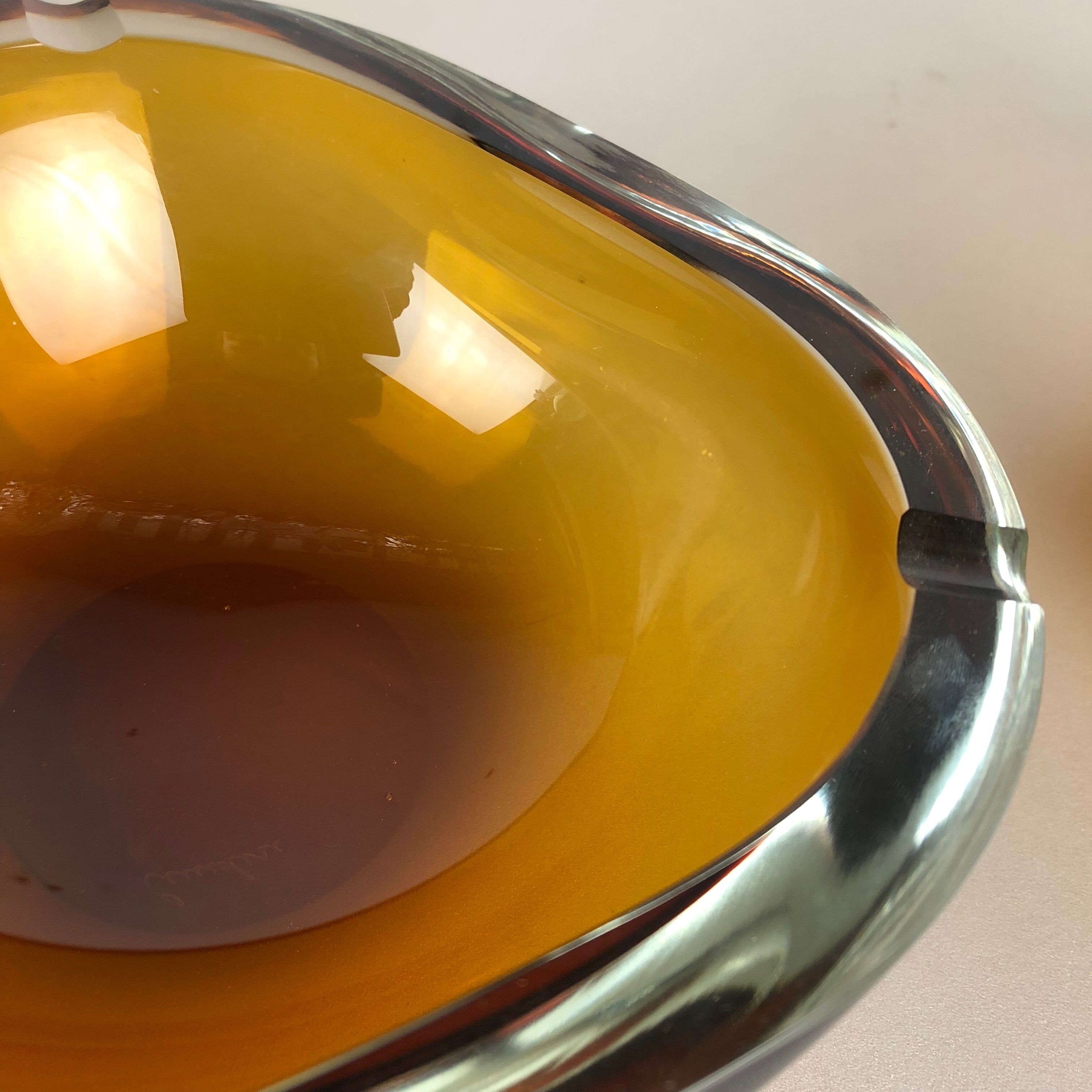 Murano ashtray elements by Antonio da Ros for Cenedese 1960s