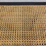 Rattan piano bench