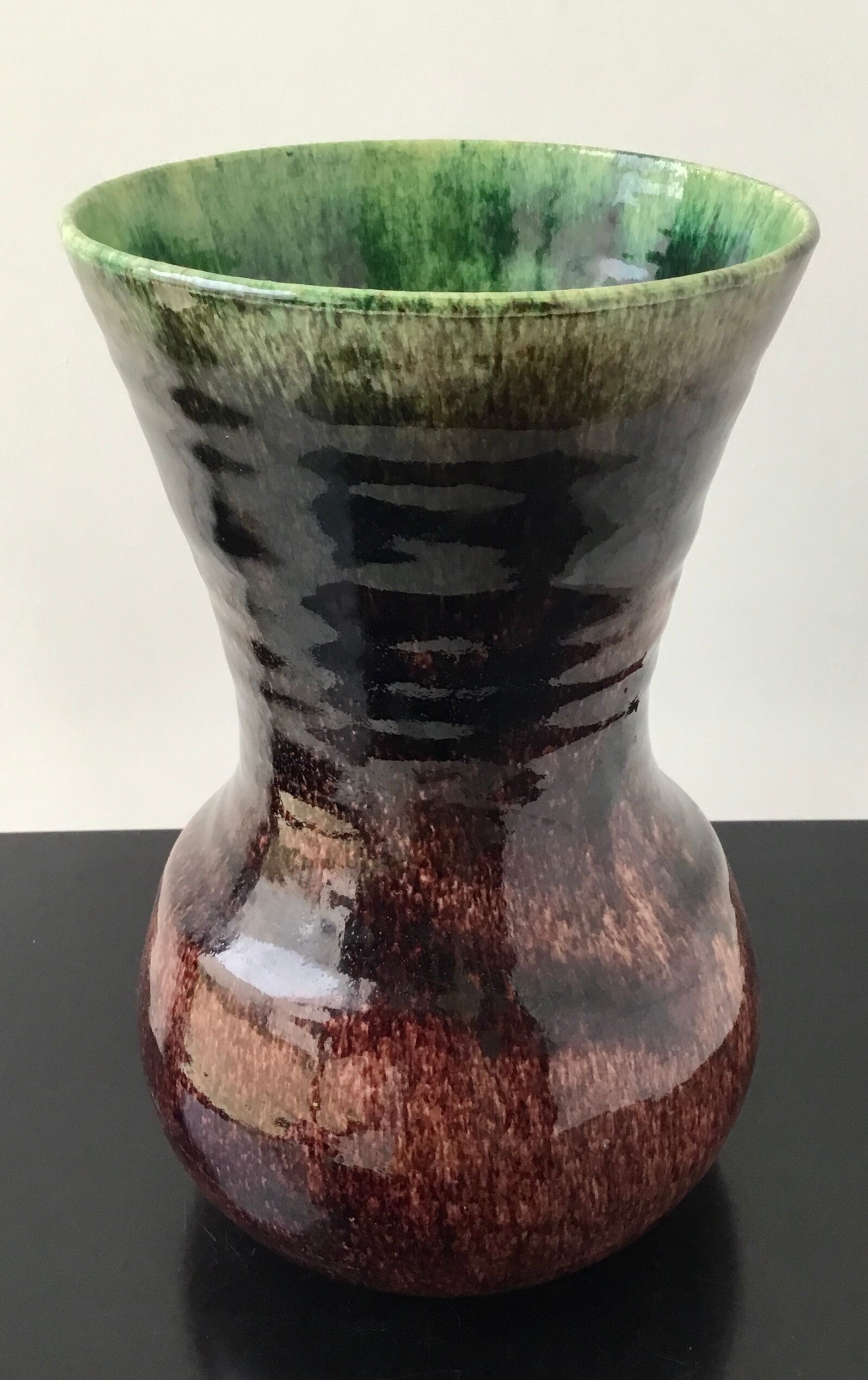 Large ceramic vase Accolay - 1960