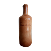 Bouteille eau de vie en grès Mongolfier vintage