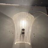 italian murano glass sconces, set of 2