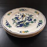Lot of 3 plates Villeroy-Boch