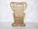 1970s design rattan armchair "Peacock Throne" by Rohe Noordwolde