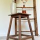 Old wooden painter's stool