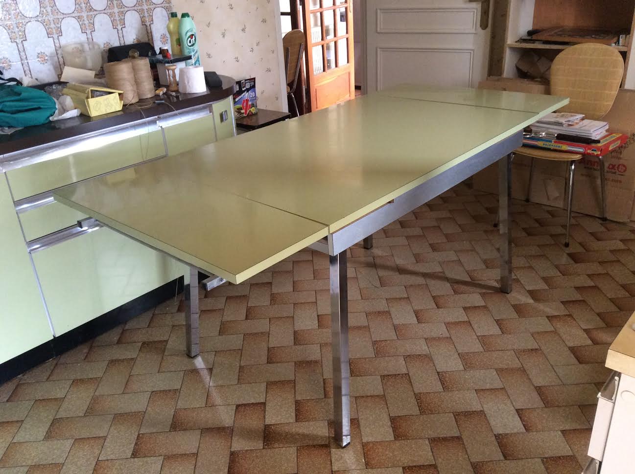Art deco Formica table