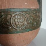 CLANTA ENGLAND - Cache-pot or Planter with vine leaves - POTTERY