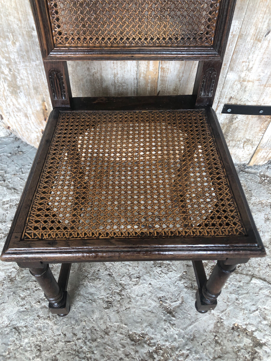 Chair louis xiii wood