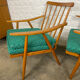 Paire de fauteuils boomerang par Ton 1960