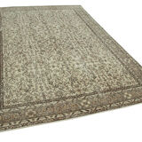 Tapis beige turc unique noué à la main 206 cm x 305 cm - 36612