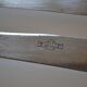 12 silver metal dessert or cheese knives