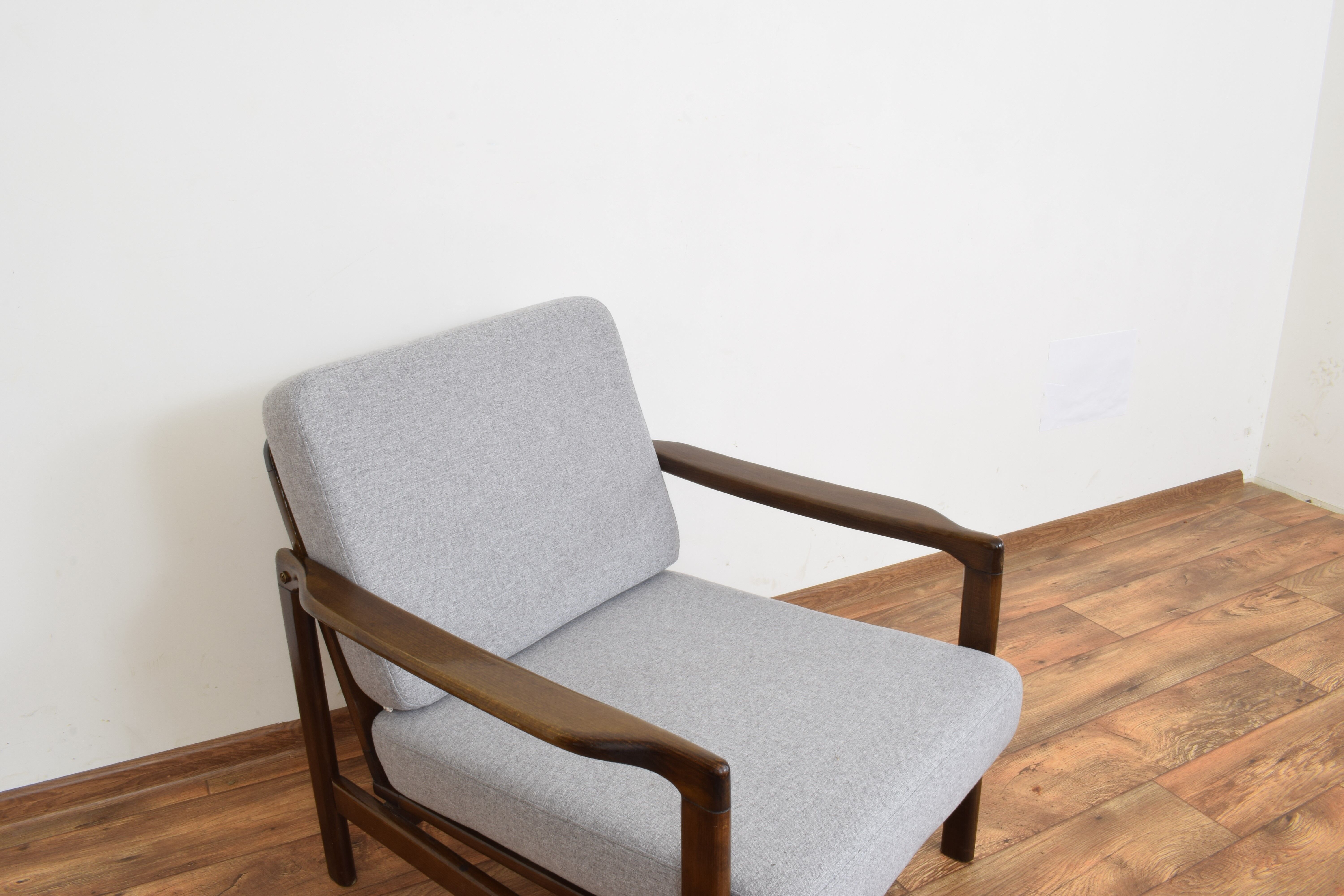 Paire de fauteuils par Z. Bączyk, années 1960