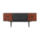 Vintage black  and rosewood sideboard