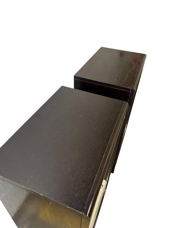 Ensemble de 2 mini armoires / meubles d'appoint vintage des années Xnumx