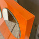 Miroir de type Space Age