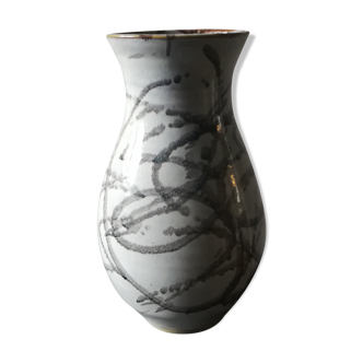 Michèle Schmitz signed ceramic vase