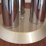 1970s space age vintage floor lamp with multiple lights