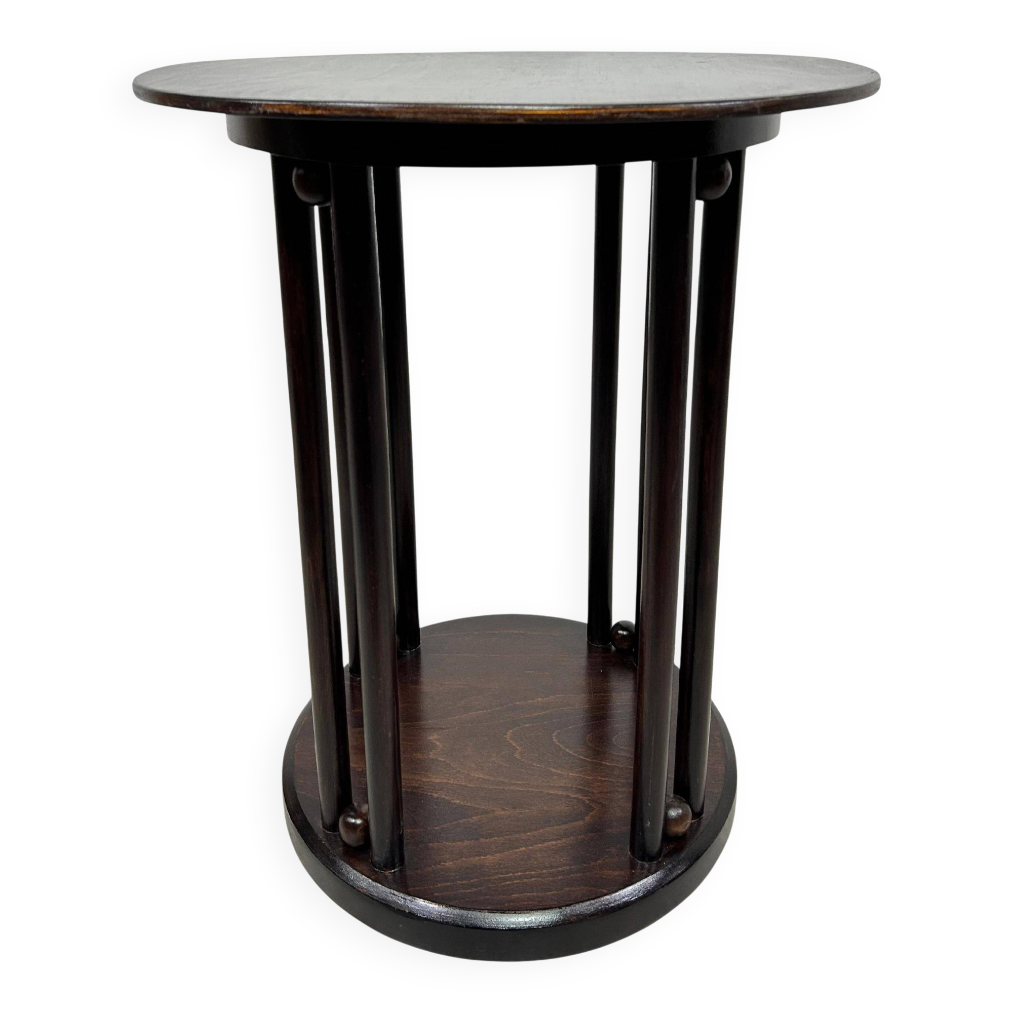 Jugendstil coffee table no. 406 by Josef Hoffmann for Cabaret Fledermaus