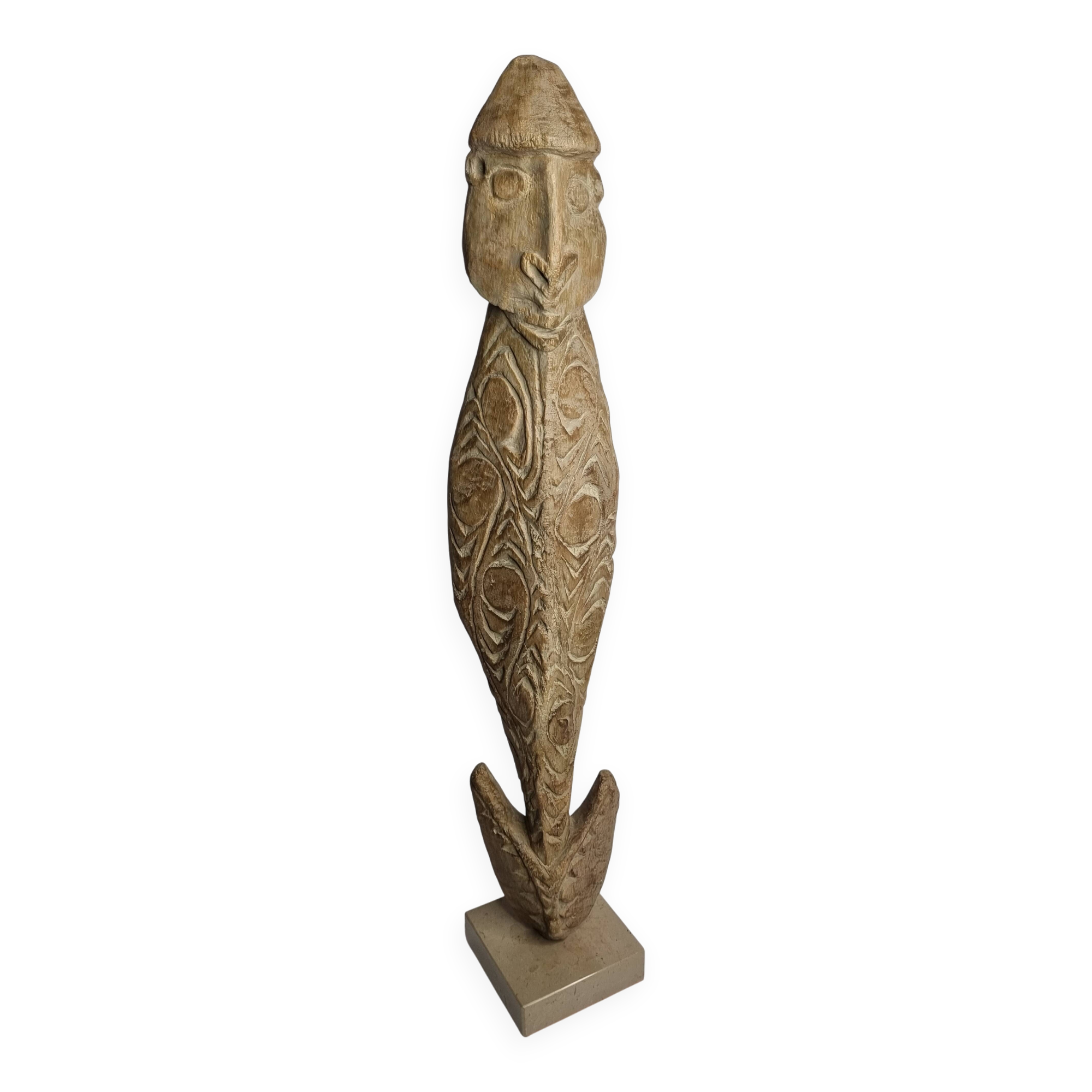 Large Sepik hook, known as Oceanian arrow, 61 cm