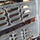 Cast iron bench