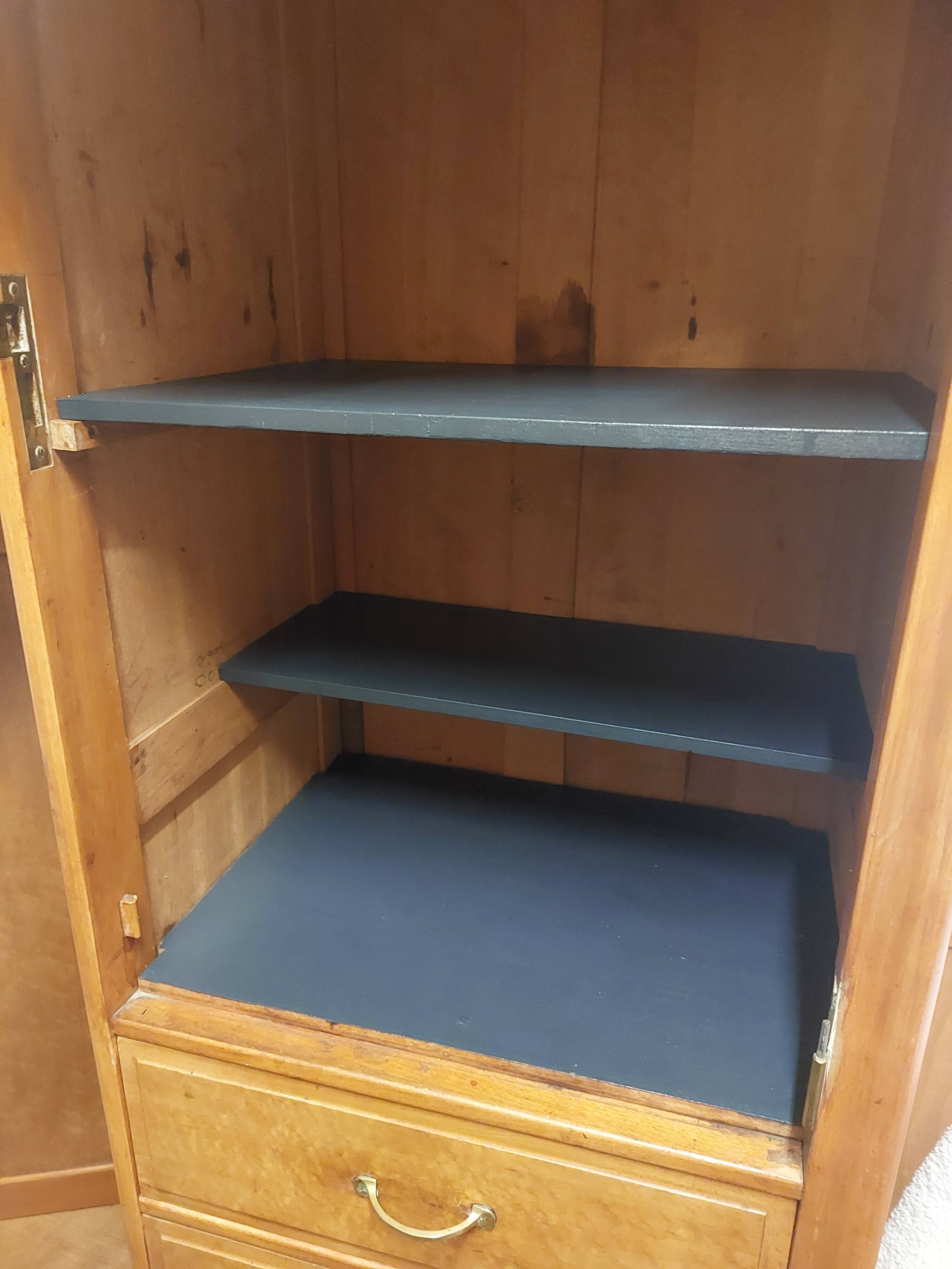 triple function wardrobe, hanging rail