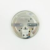 Mid Century Amber Bubble Glass Wall Light By H. Tynell For Limburg, 1970s