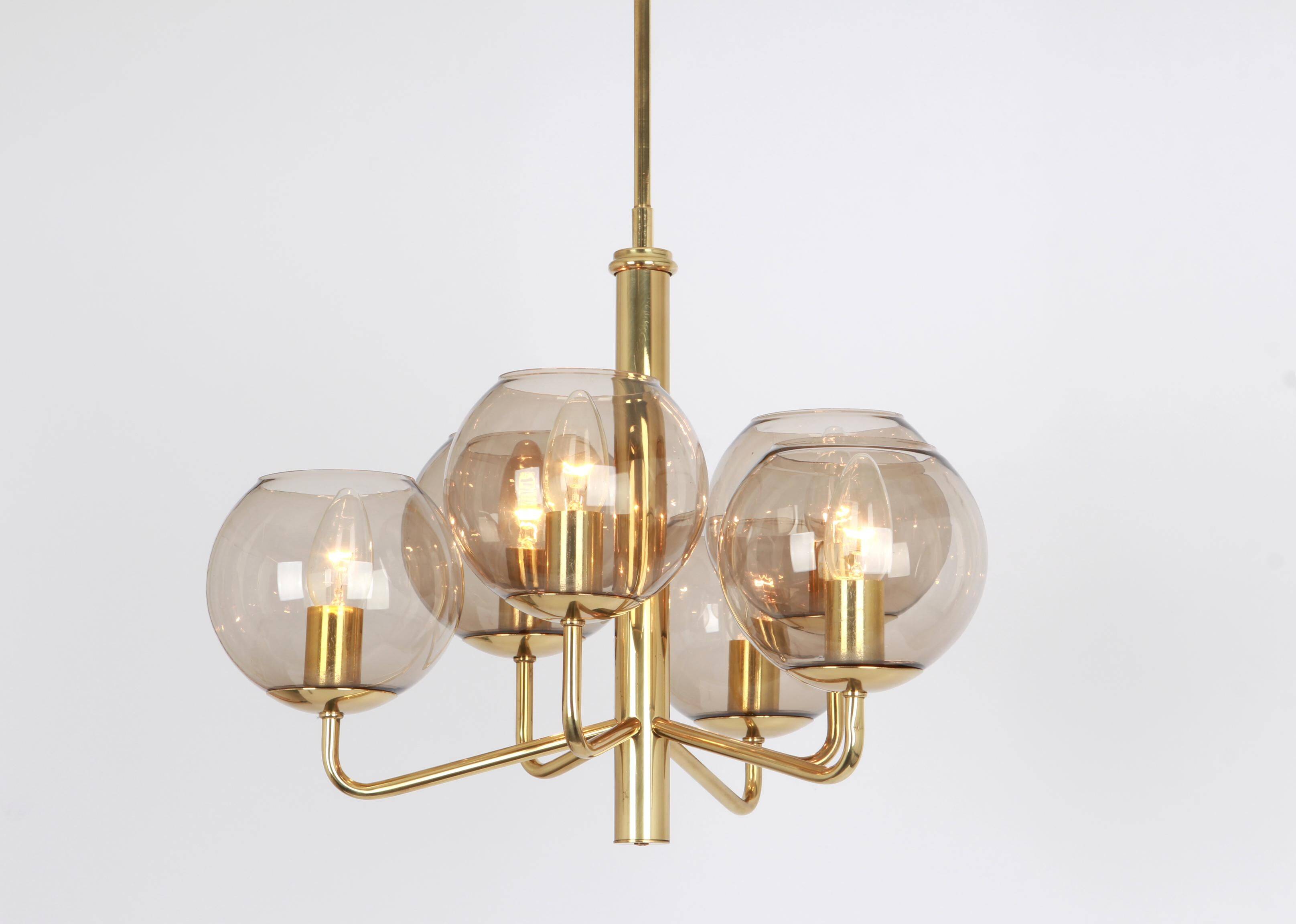 Petite suspension de designer style Sciolari, années 1960