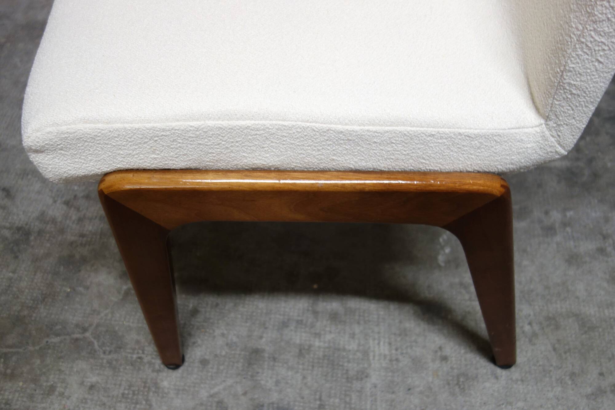 Paire de chaises scandinaves restaurées années 70