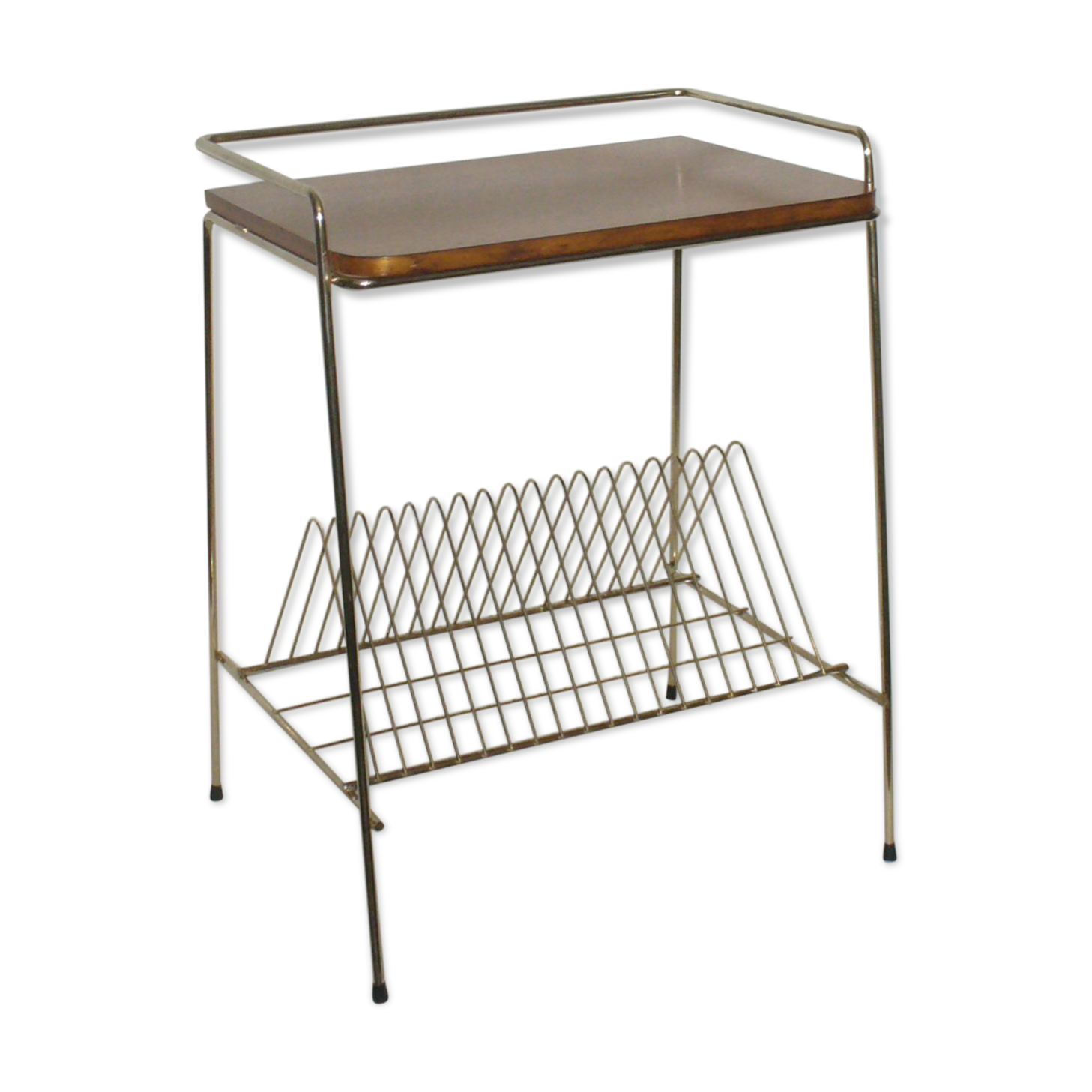 Table porte-vinyle des années 50 - 60